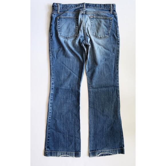 Vintage Y2K Gap Long & Lean Jeans | Light Wash Flare Bootcut | Size 8 Regular - Picture 5 of 9